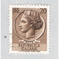Italy Italia brown 20c (AP130227)
