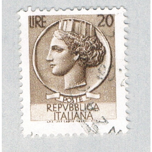 Italy Italia brown 20c 1 (AP130228)