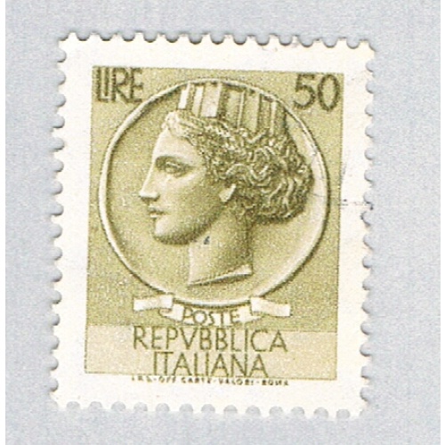 Italy Italia olive 50c (AP130236)