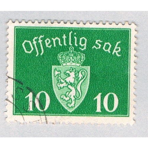 Norway Arms green 10o (AP130918)