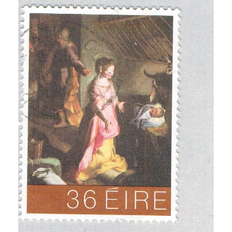 Ireland Manger brown 36p (AP131010)