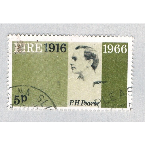 Ireland Pearse olive 5p (AP131210)