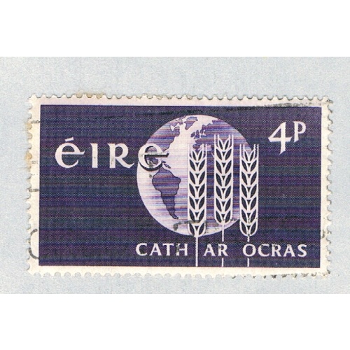 Ireland Globe brown 4p (AP131217)