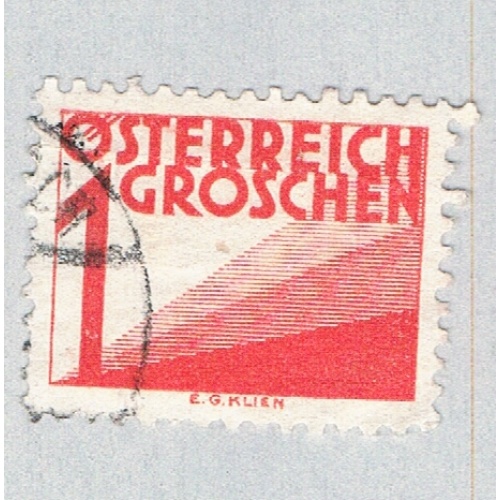 Austria Numeral 1 orange (AP131641)