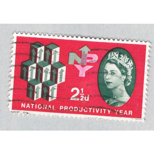 Great Britain Productivity red 2d (AP131722)