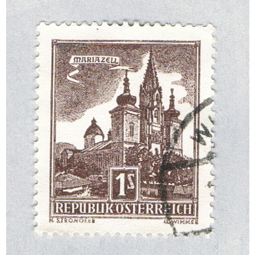 Austria Castle brown 1s 1 (AP131912)