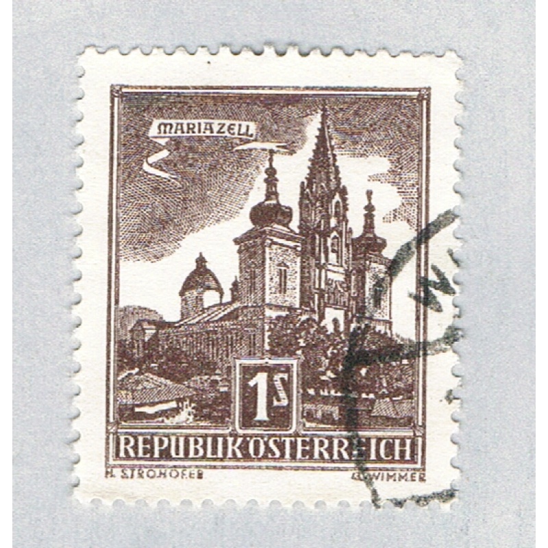 Austria Castle brown 1s 1 (AP131912)