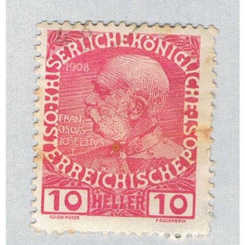 Austria Franz Josef red 10h (AP131916)