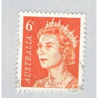 Australia QEII Orange 6c 2 (AP132034)