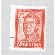 Argentina De San Martin red 20c (AP132501)