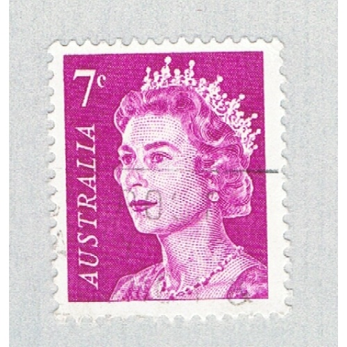 Australia QEII majenta 7c 2 (AP132806)