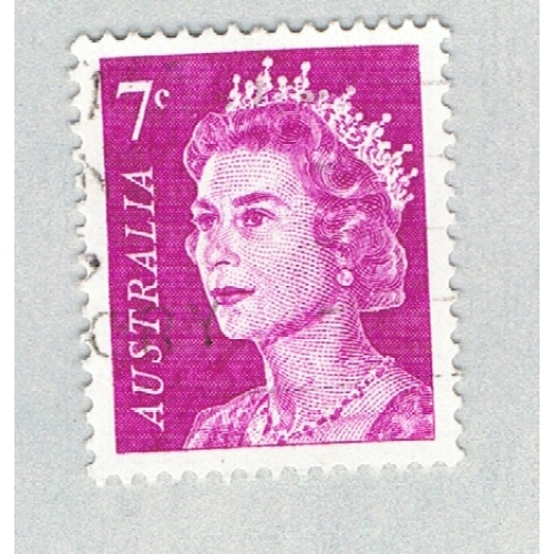 Australia QEII majenta 7c 2 (AP132809)