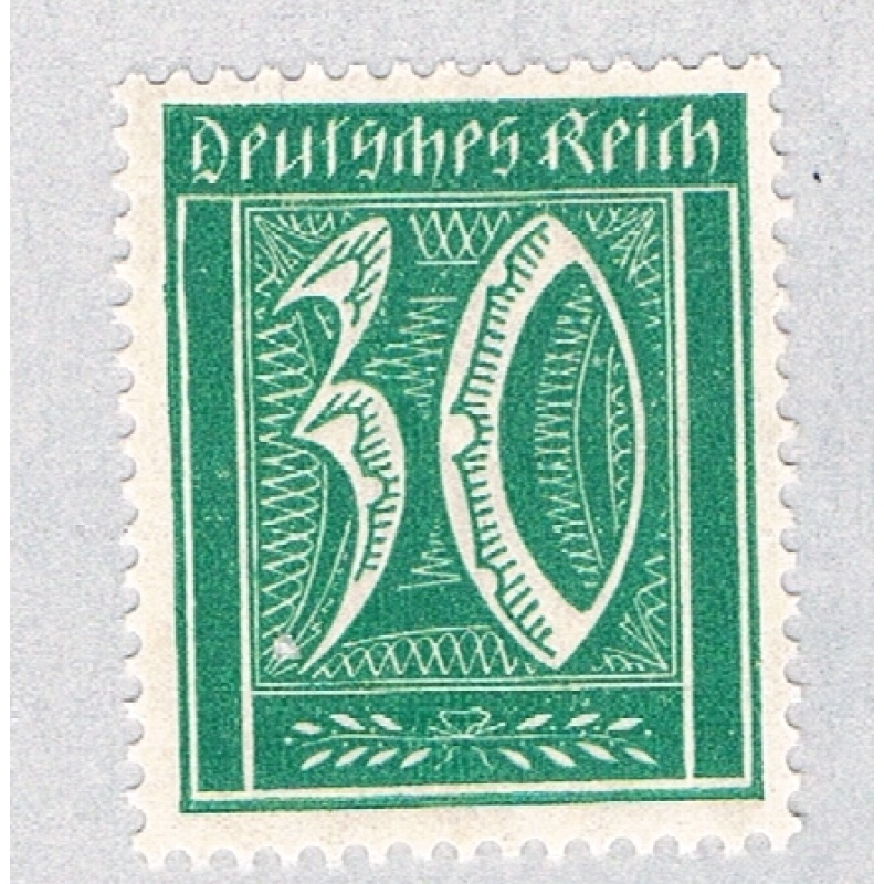 Germany Numeral green 30p (AP132901)