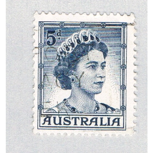 Australia QEII blue 5c (AP132906)
