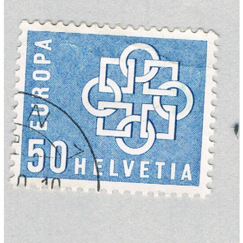 Switzerland Europa blue 50 2 (AP133020)