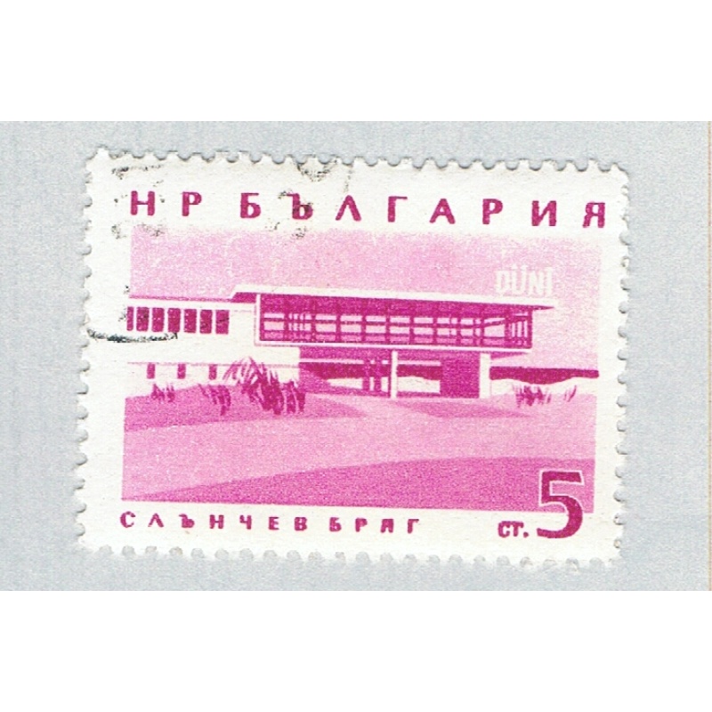 Bulgaria Building rose 5c (AP133908)