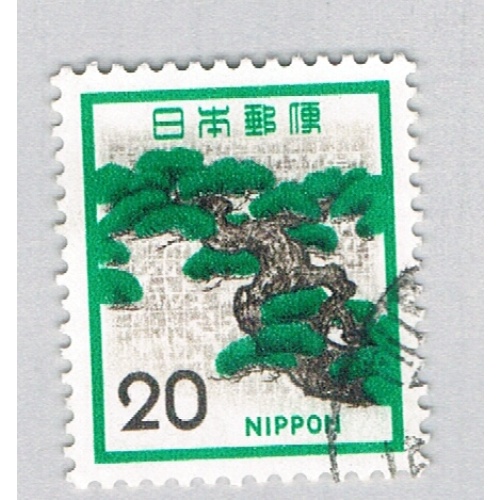 Japan Map green 20s 2 (AP134411)