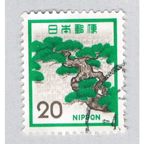 Japan Map green 20s (AP134412)