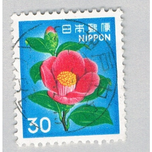 Japan Flower blue 30s (AP134516)