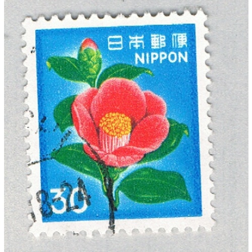 Japan Flower blue 30s (AP134519)