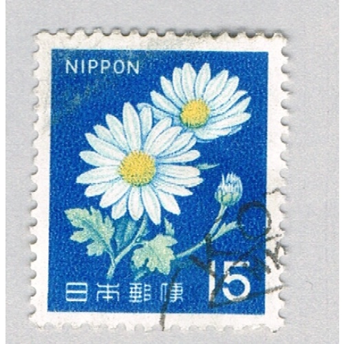 Japan Flowers blue 15s 2 (AP134520)