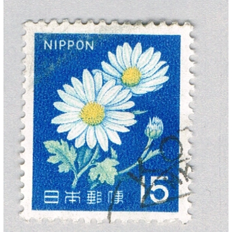 Japan Flowers blue 15s 2 (AP134520)