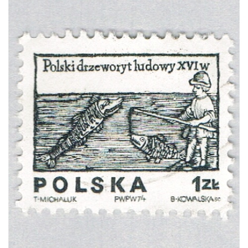 Poland Fishing black 1za (AP134924)