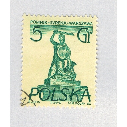 Poland Statue green 5gr (AP135310)