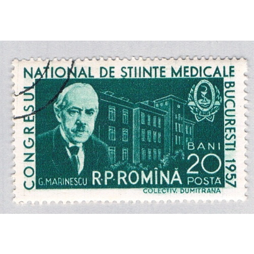 Romania Man green 20b (AP135420)