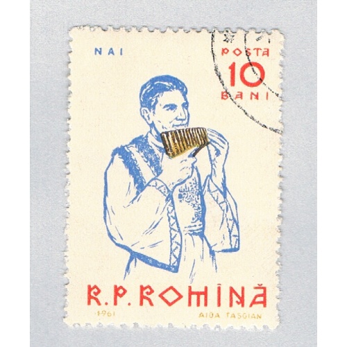 Romania Muscian yellow 10b (AP136003)