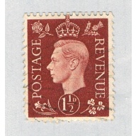 Great Britain King George VI brown 1.5d (AP136725)