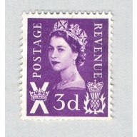 Great Britain QEII Regional violet 3d (AP136732)