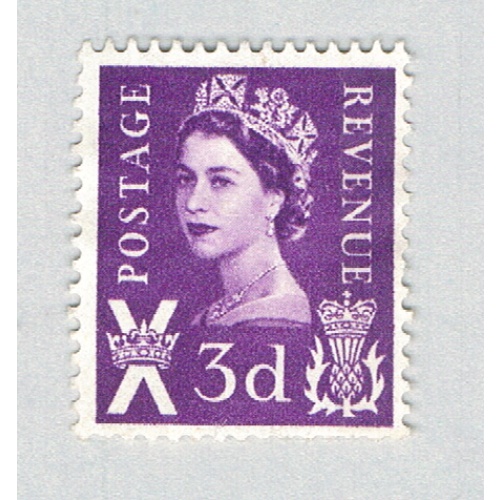 Great Britain QEII Regional violet 3d (AP136732)