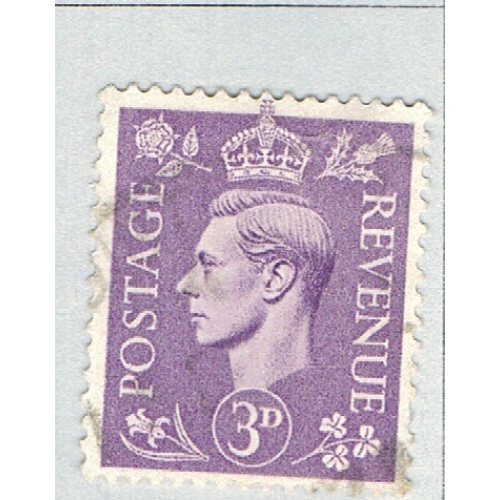Great Britain King George VI violet 3d (AP136742)