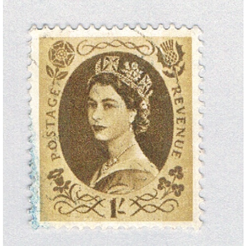 Great Britain QEII brown 1s  1 (AP137205)