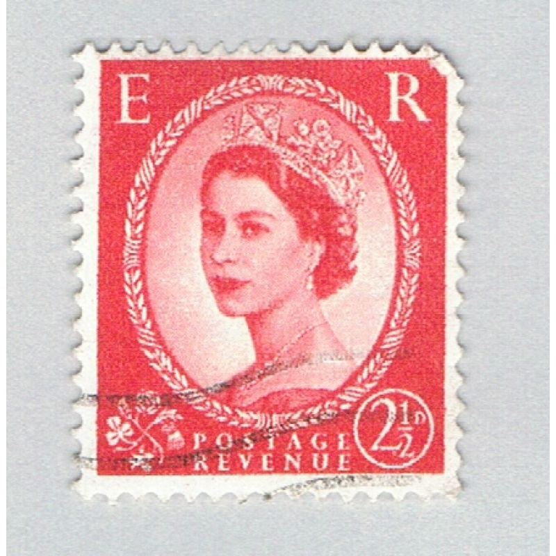 Great Britain QEII red 2.5d 1 (AP137223)