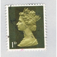 Great Britain QEII bronze 1d (AP137227)