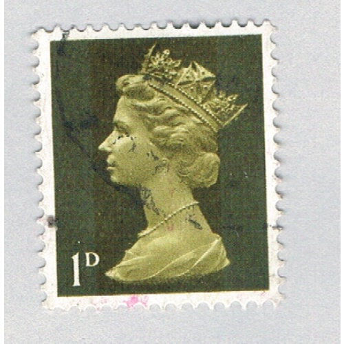 Great Britain QEII bronze 1d (AP137227)