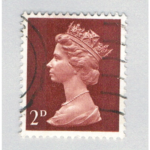 Great Britain QEII brown 2d (AP137241)