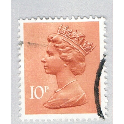 Great Britain QEII tan 10p 1 (AP137242)