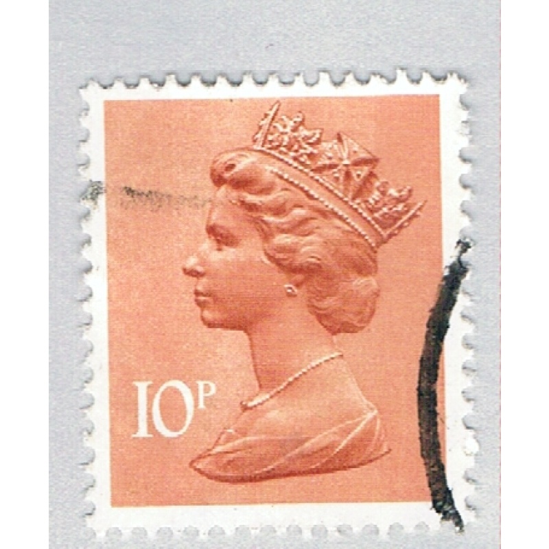Great Britain QEII tan 10p 1 (AP137242)