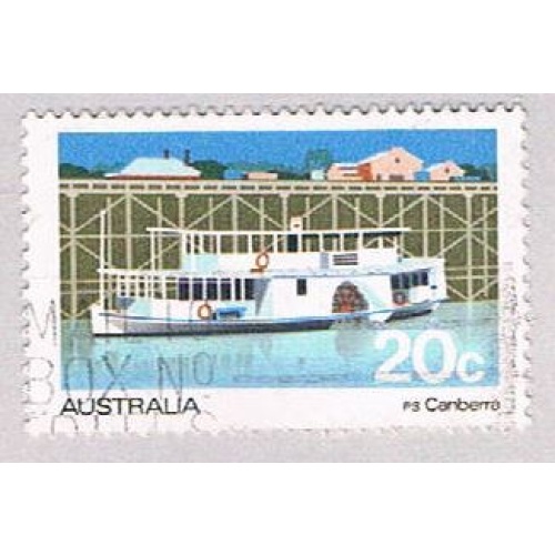 Australia Paddle Wheel Boat 20c 1 (AP119410)