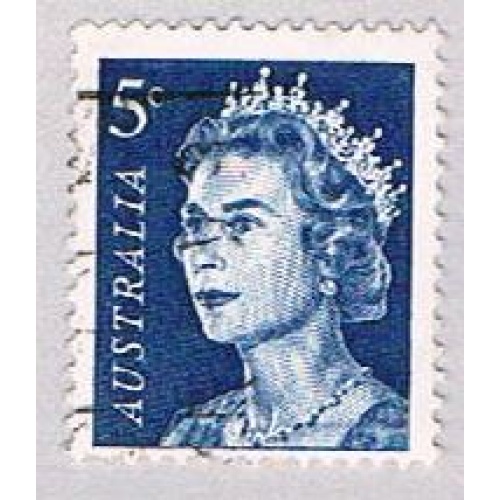 Australia QEII 5c blue (AP119702)