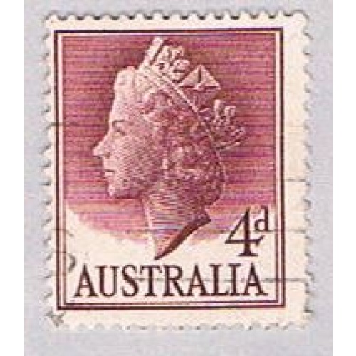 Australia QEII 4c brown (AP119708)