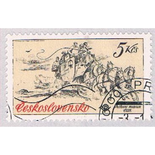 Czechoslovakia Coach and horses 5 (AP112401)