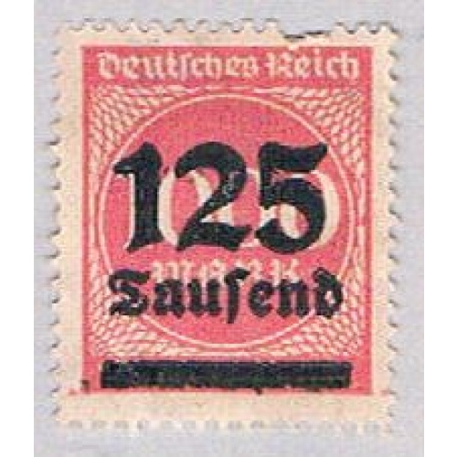 Germany 125 overprint (AP122930)