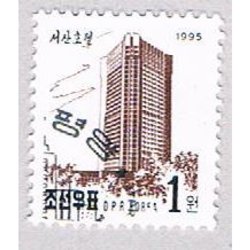 Korea DPR building one (AP107712)
