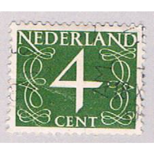 Netherlands Numeral 4 (AP118607)