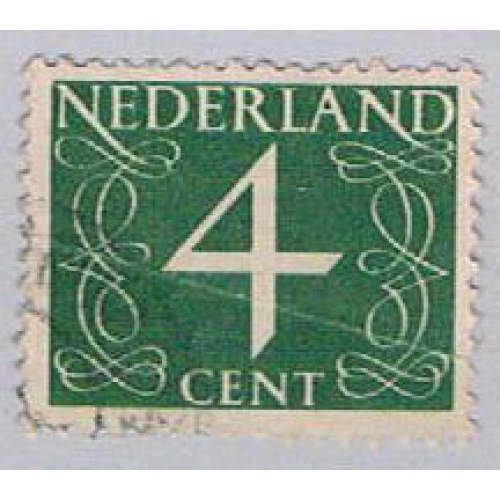 Netherlands Numeral 4 (NP35R603)