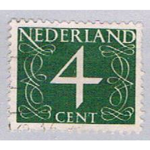 Netherlands Numeral 4 (NP35R607)